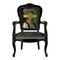 Yellow Mark Portrait Printed Armchair from Mineheart, Image 1