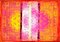 Kashan Remix Orange Pink Rug from Mineheart 1