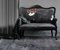 Grey Velvet Sofa with Pink Butterfly on Man from Mineheart 4