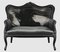 Grey Velvet Sofa with Pink Butterfly on Man from Mineheart, Image 1