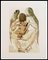 Salvador Dali, The Fallen Angel, 1960, Woodcut 1