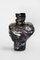 Keramik Metallische Vase aus Porzellan Anna Demidova 1