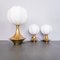 Brass Table Lamps from Lamperti, 1970s, Set of 3 1