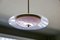 Double Glass Disc Ceiling Lamp, 1950s 2