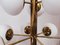 Brass Sputnik 9-Light Ceiling Lamp 18