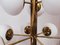 Brass Sputnik 9-Light Ceiling Lamp, Image 18