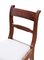 Regency Mahogany Dining Chairs, Set of 8 2