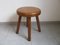 Oak Stool in the Style of Charlotte Perriand, France, 1960s 20