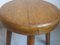 Oak Stool in the Style of Charlotte Perriand, France, 1960s, Image 16
