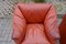 Tentazione Oxred Leather Armchairs by Mario Bellini for Cassina, Set of 2 16