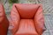 Tentazione Oxred Leather Armchairs by Mario Bellini for Cassina, Set of 2 15