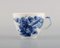 Blue Flower Curved Coffee Service Set from Royal Copenhagen, 1960s, Set of 24 3