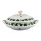 Green Grape Leaf & Vine Lidded Tureen in Hand-Painted Porcelain from Herend 1