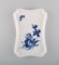 Blue Flower Braided Sugar & Cream Set on a Serving Tray from Royal Copenhagen, Set of 3 5