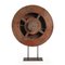 Wooden Wheel on Iron Base, Image 1