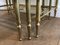 French Brass and Glass Nesting Tables from Maison Jansen, 1940s 8