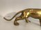 French Brass Tiger Sculpture, 1970s 3