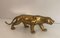 French Brass Tiger Sculpture, 1970s 5