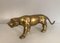 French Brass Tiger Sculpture, 1970s, Image 8