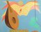 Óleo sobre lienzo Leo Guida, mandolina, años 70, Imagen 1