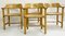 Wooden Chairs, Set of 4 2