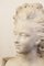 Carrara Marble Bust, France, Early, 19th Century, Image 2