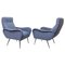 Italian Armchairs in Upholstery, Set of 2 1