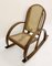 Bentwood Rocking Chairs with Sitting and Back in Caning, Set of 2 3
