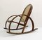 Bentwood Rocking Chairs with Sitting and Back in Caning, Set of 2, Image 2