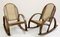 Bentwood Rocking Chairs with Sitting and Back in Caning, Set of 2 4