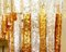 Viereckiger Kaskaden-Kronleuchter aus Muranoglas von Venini 3