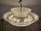 Murano Glass Ceiling Chandelier from Barovier, 1940s 2