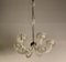 Art Deco Murano Glass 6-Arm Chandelier, Image 2