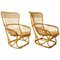 Fauteuils en Rotin, Set de 2 1