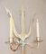 Trident Wall Sconces by Valerian Stux-Rybar, 1960s, Set of 2 2