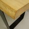Mesa de comedor de madera con patas de metal, Imagen 5