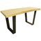 Wood Top Dining Table with Metal Legs, Image 1