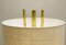Lámparas de mesa de bambú sintético. Juego de 2, Imagen 2