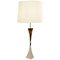Italian Chrome Table Lamp by A. Tonello & A. Montagna Grillo for High Society 1