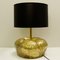 Lampade da tavolo Pumpkin in metallo dorato martellato, set di 2, Immagine 4