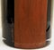 Vase Cylindrique en Verre Gravé Noir par A. Riecke, 20ème Siècle 3
