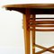 Mahogany and Brass Liszt Pedestal Table by Gustave Serrurier Bovy, 1903 4