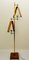 Wood and Brass Floor Lamp 5