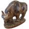Vaca de cerámica de Knud Kyhn, 1950, Imagen 1
