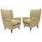Upholstery Armchairs Model 512 by Gio Ponti, Italy, Set of 2 1