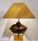 Table Lamps in Bronze by Christiane Charles, France, 1980s, Set of 2 2