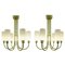Brass Ceiling Lights, Italy, 1960s, Set of 2, Image 1