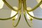 Brass Ceiling Lights, Italy, 1960s, Set of 2 3