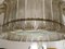 Italian Glass Drum Chandelier 2