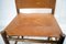 Walnut & Cognac Leather Chairs by Carlo Scarpa for Bernini, 1977, Set of 6 7